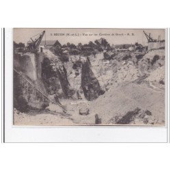 BECON : vue sur les carrieres de granit - tres bon etat