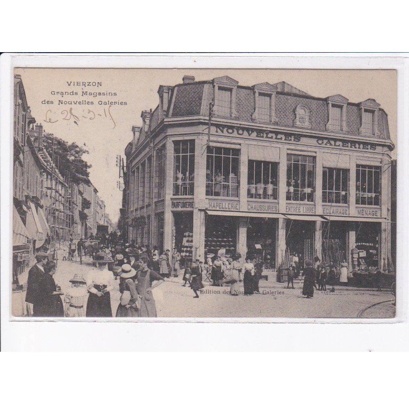 VIERZON: grands magasins des nouvelles galeries - très bon état