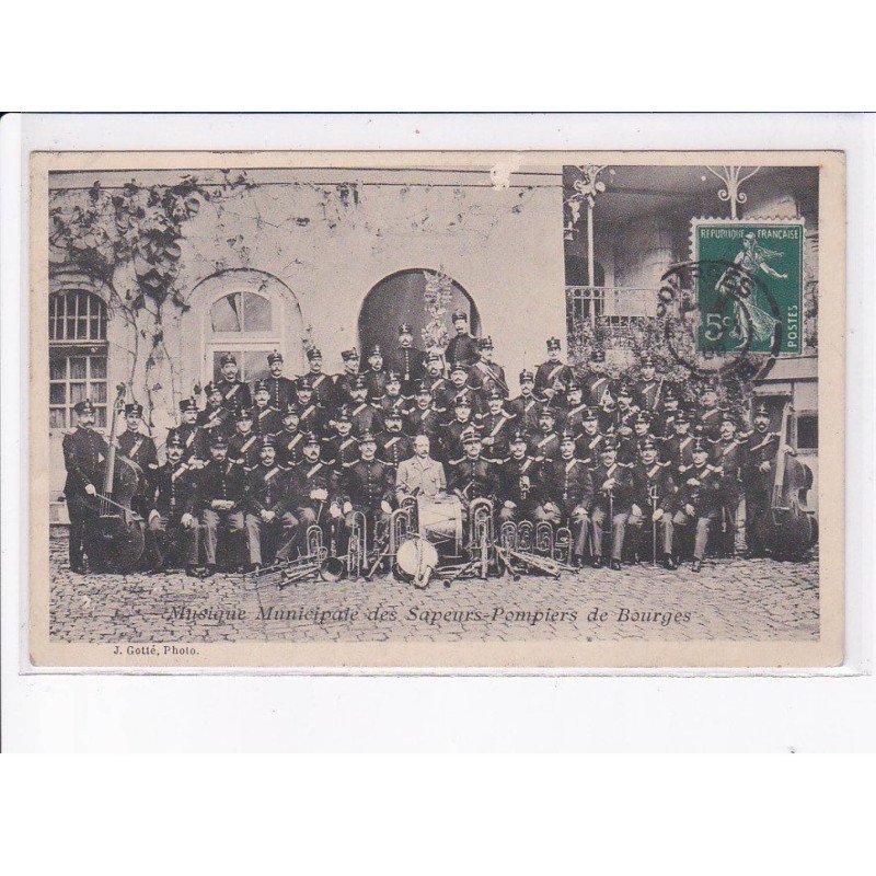 BOURGES: musique municipale des sapeurs-pompiers de bourges - état