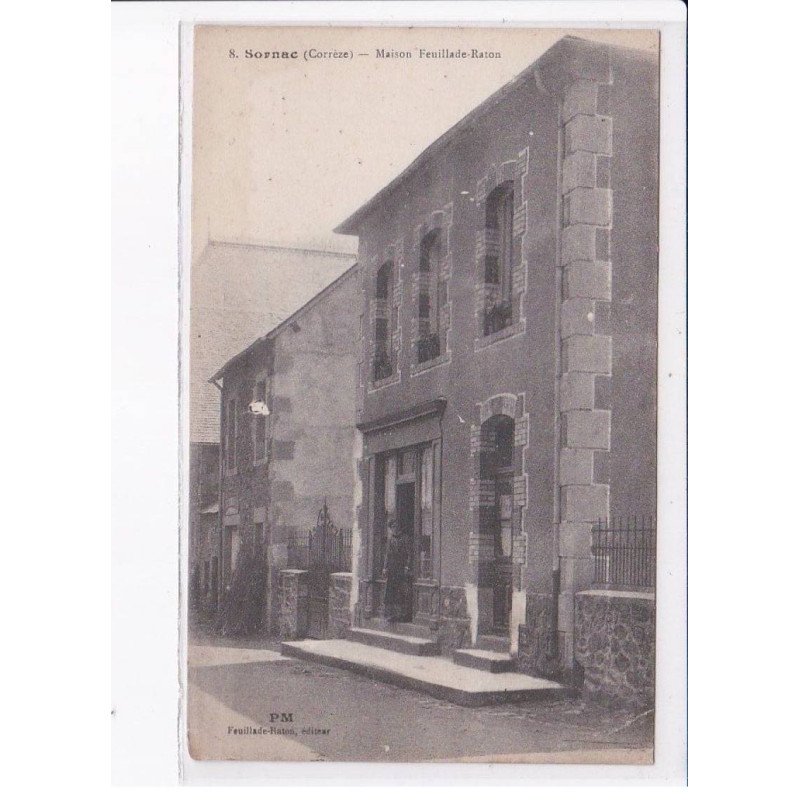 SORNAC: maison feuillade-raton - état