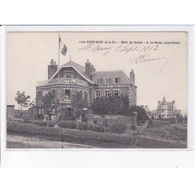 SAINT-QUAY: hôtel du gerbot, le perdu, propriétaire - très bon état