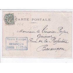 BESANCON: M. Ferval, RIP scène des enfants, grand théâtre lyrique maguera, théâtre municipale - très bon état