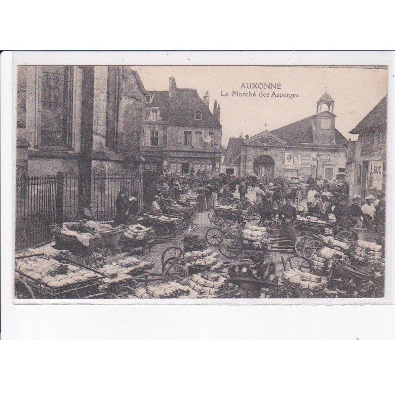 AUXONNE: le marché des asperges - très bon état