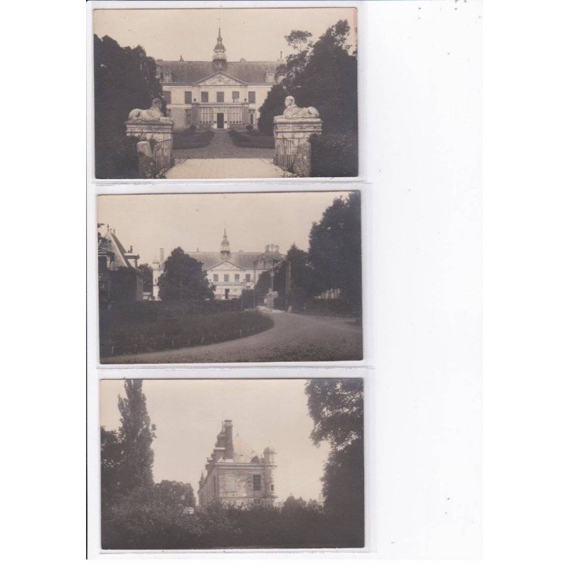 EURE ET LOIR: environs chartres, 5 CPA, château - très bon état
