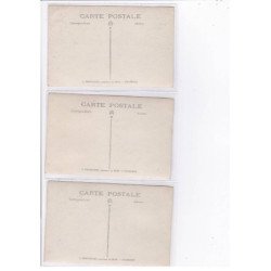 EURE ET LOIR: environs chartres, 5 CPA, château - très bon état