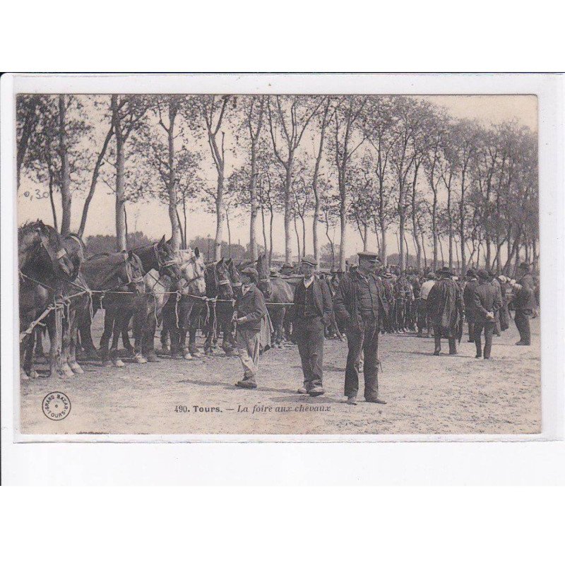 TOURS: la foire aux chevaux - très bon état