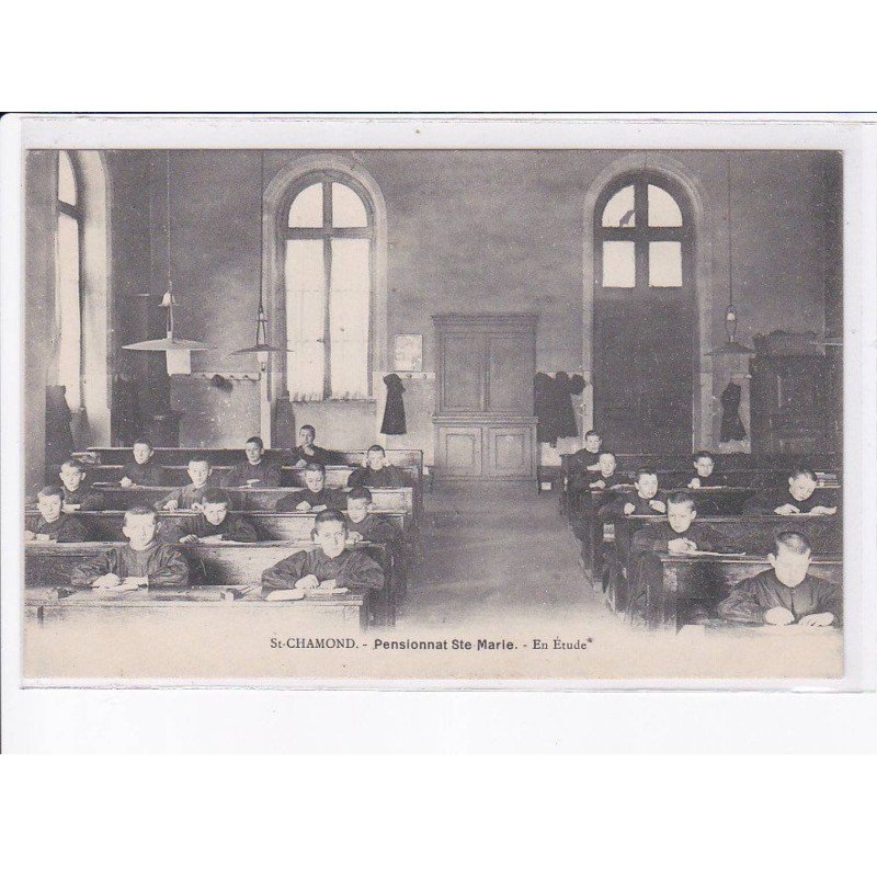 SAINT-CHAMOND: pensionnat sainte-marie, en étude - très bon état