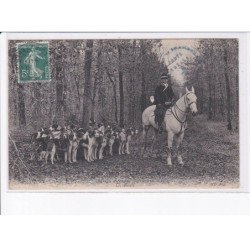 LOIR ET CHER: chasse à courre du centre, les relais, philatélie - très bon état