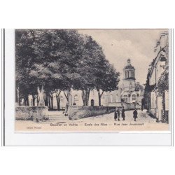 BEAUFORT-en-VALLEE : ecole de filles, rue jean jouannault - tres bon etat