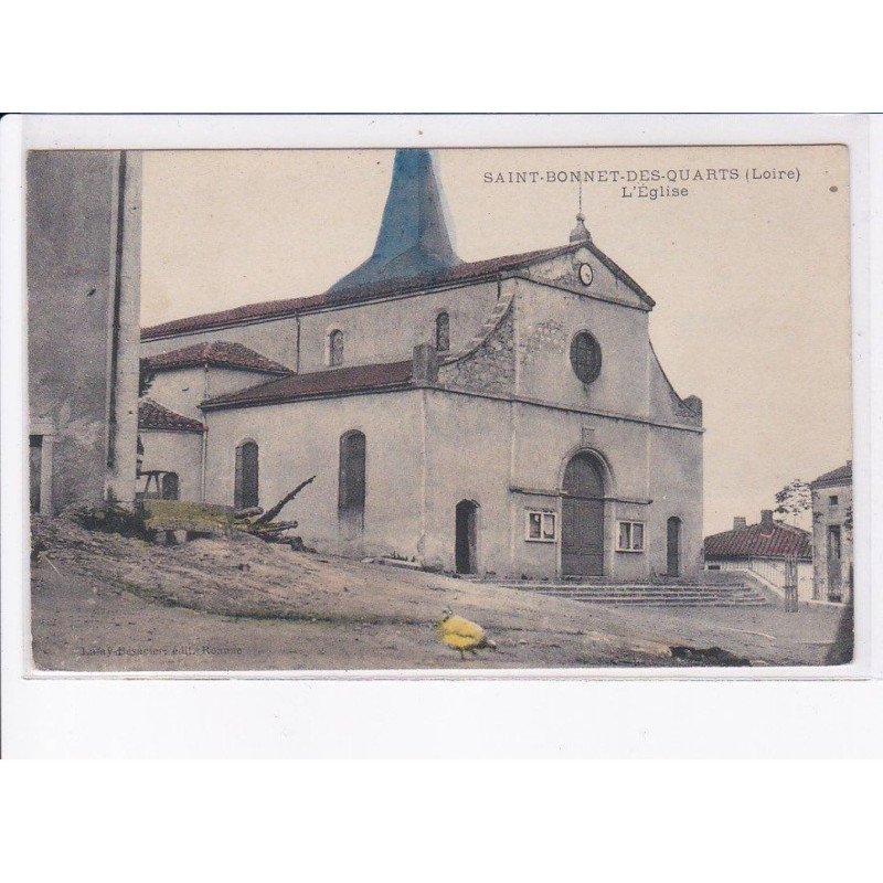 SAINT-BONNET-des-QUARTS: l'église - très bon état