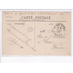 SAINT-CHAMOND: aciéries de la marine, usine, coulée de lingot pour petites pièces de forge - très bon état