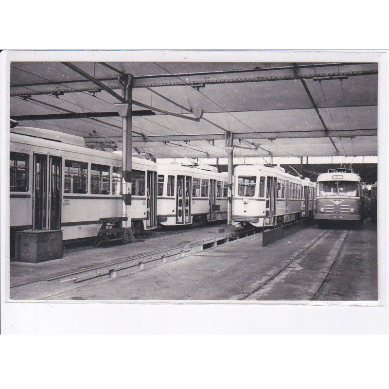 SAINT-ETIENNE: tramway, environs 1960, photo Guy Laforgerie - très bon état