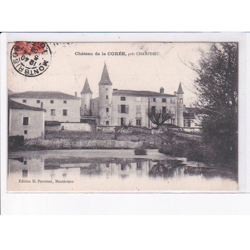LOIRE: château de la corée, près champdieu - très bon état