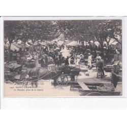 SAINT-CHAMOND: le marché, place de la liberté - très bon état