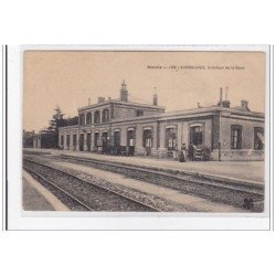 AVRANCHES : intérieur de la gare - tres bon etat