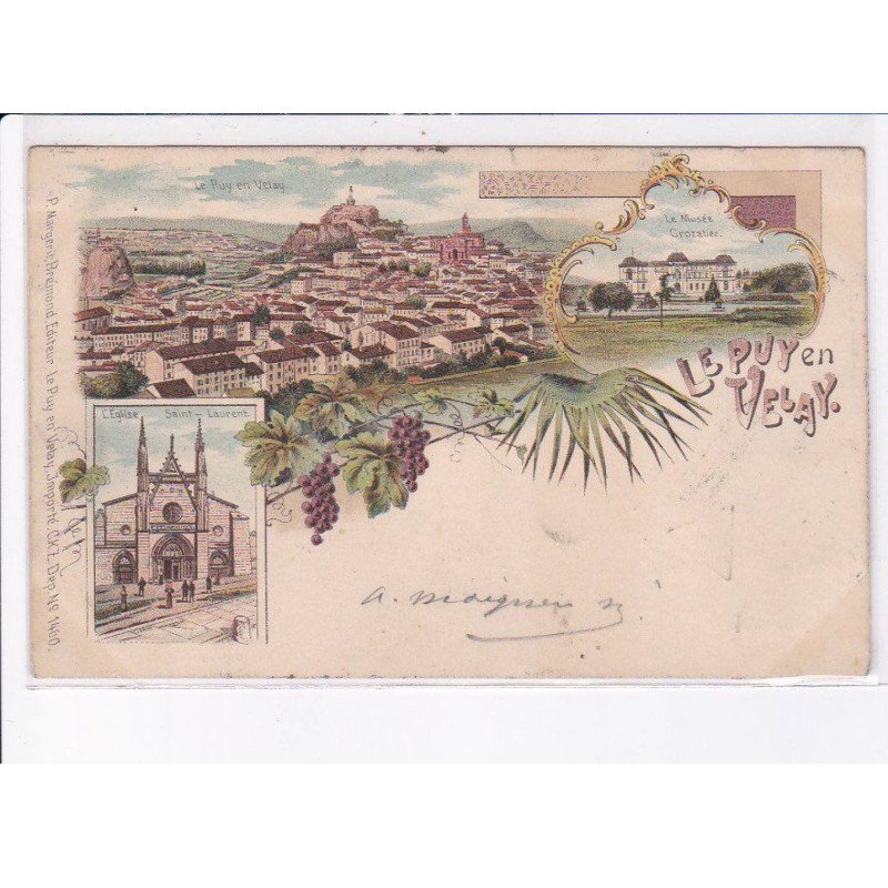 LE PUY-en-VELAY: 3 vues - état