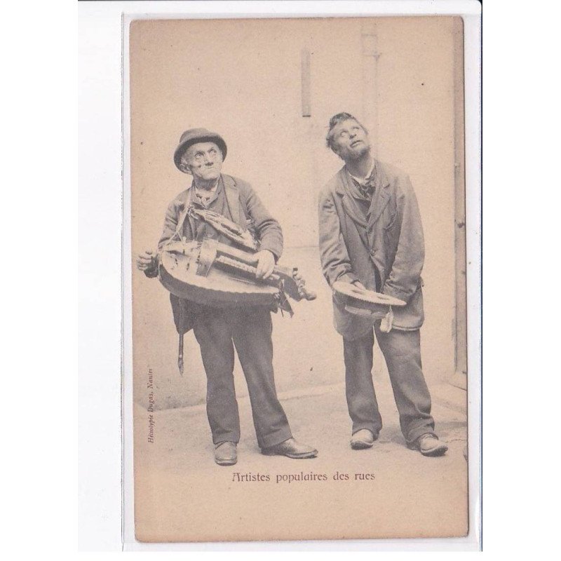 LOIRE ATLANTIQUE: artistes populaires des rues - état