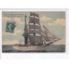 SAINT-NAZAIRE: brick-goélette en pleine mer - très bon état