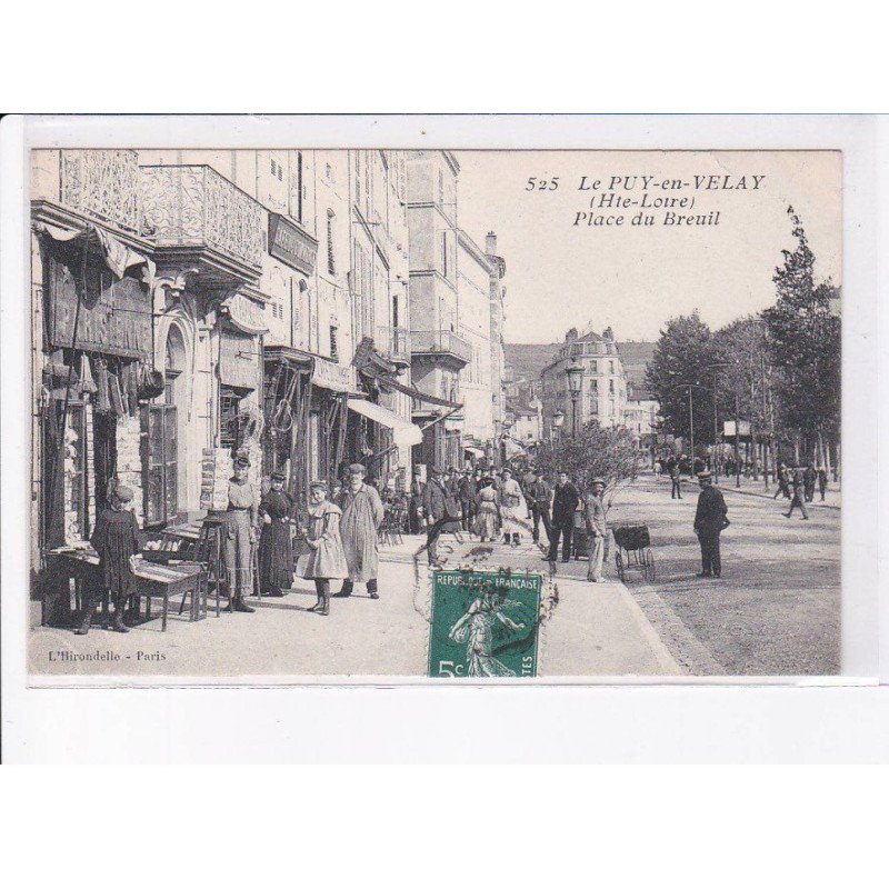 LE PUY-en-VELAY: place du breuil - état
