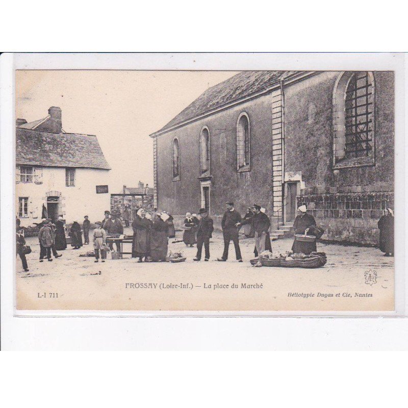 FROSSAY: la place du marché - très bon état