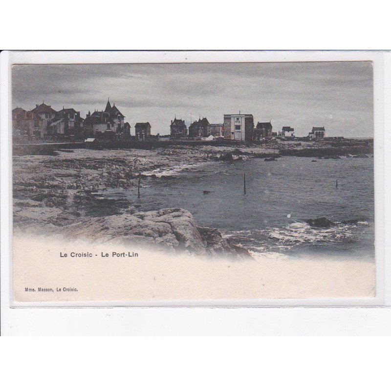 LE CROISIC: le port-lin  - très bon état