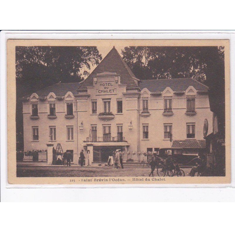 SAINT-BREVIN-L'OCEAN: hôtel du chalet - très bon état