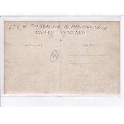 LE POULIGUEN: personnages en bateau, surréalisme, photomontage - très bon état