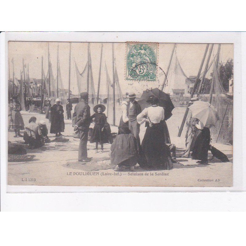 LE POULIGUEN: salaison de la sardine - très bon état