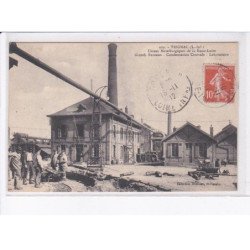 TRIGNAC: usines métallurgiques de la basse-loire, grands bureaux, condensation centrale, laboratoire - très bon état