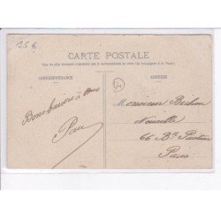 SAINT-NAZAIRE: l'aviso caudan au quai de la marée, départ pour le lancement du charles-roux - très bon état