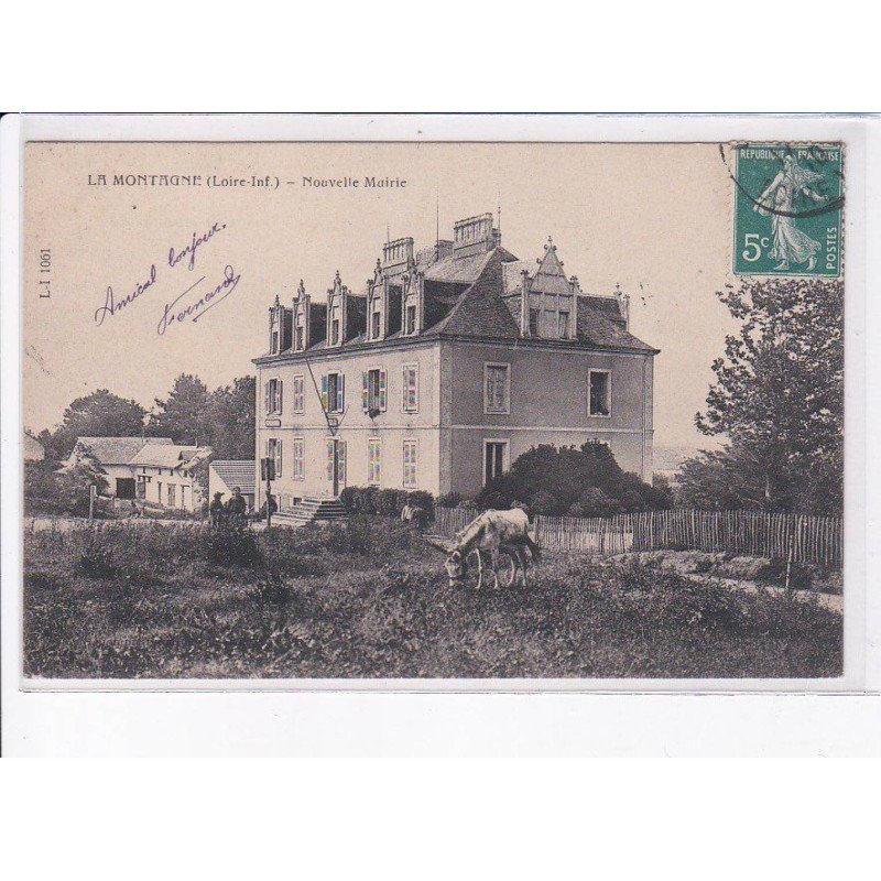 LA MONTAGNE: nouvelle mairie - très bon état