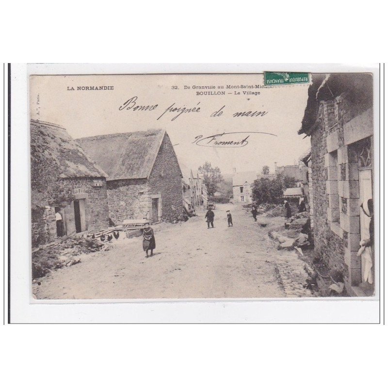 BOUILLON : le village - tres bon etat