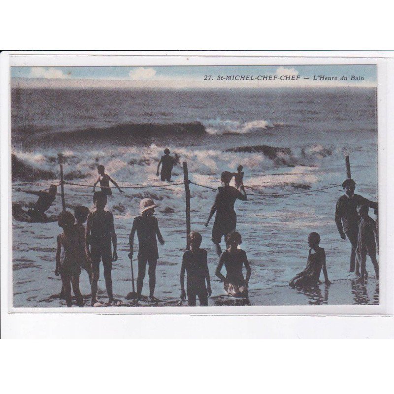 SAINT-MICHEL-CHEF-CHEF: l'heure du bain - très bon état