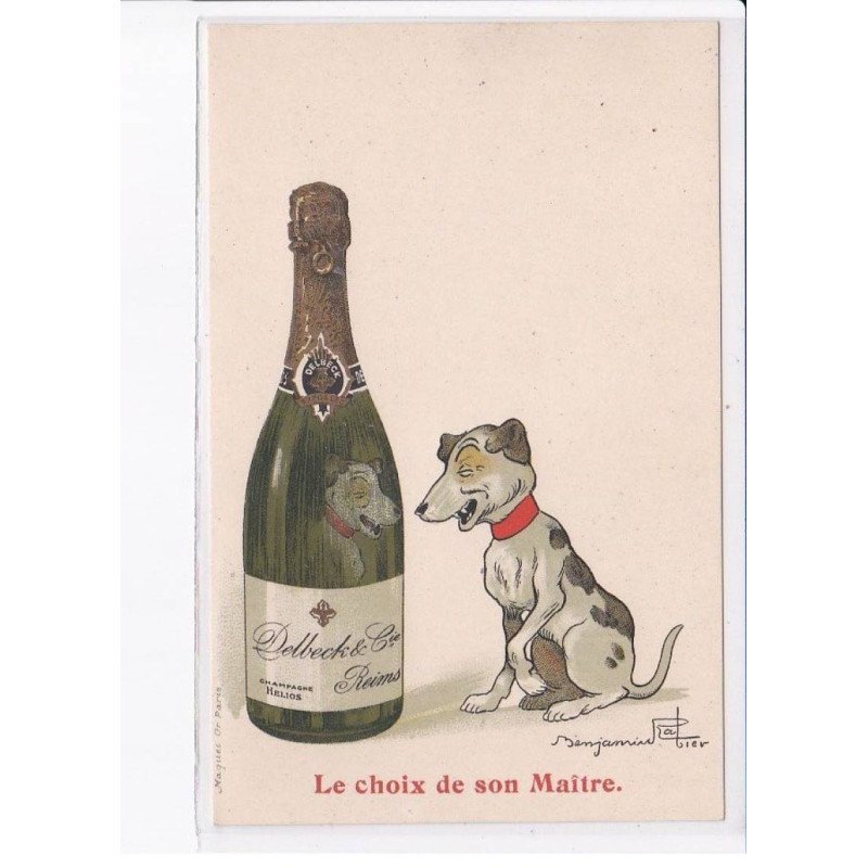 RABIER Benjamin: le choix de son maître, delbeck champagne reims - très bon état