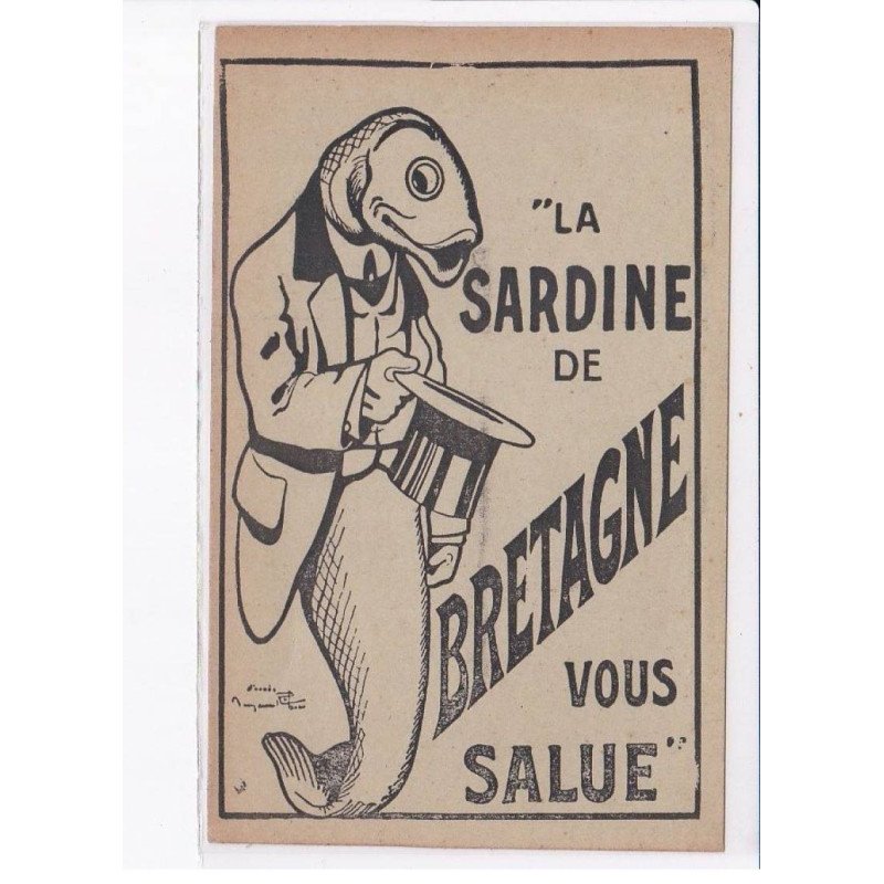 RABIER Benjamin: la sardine de bretagne vous salue - très bon état