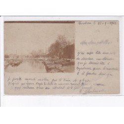 COUERON: vue de la loire, bateaux - état