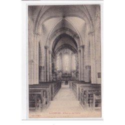 St-LUMINIER : l'intérieur de l'eglise - tres bon etat