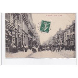 REIMS : la rue de vesle - tres bon etat