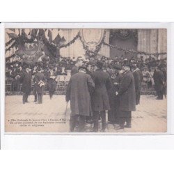 NANTES: fête nationale de jeanne d'arc, 1921, un cordial entretien de nos éminentes autorités - très bon état