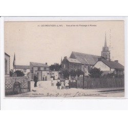 LES MOUTIERS: vue p^rise du passage à niveau - très bon état