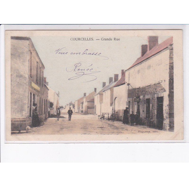 COURCELLES: grande rue - très bon état