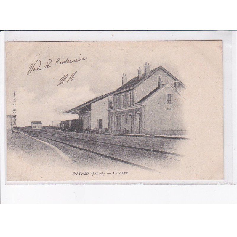 BOYNES: la gare - très bon état