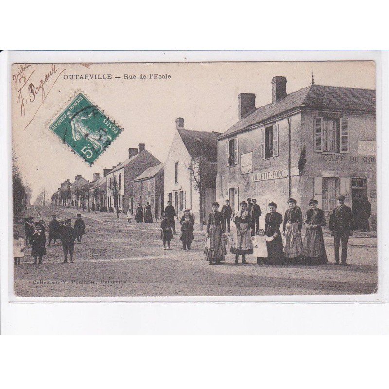 OUTARVILLE: rue de l'école - très bon état