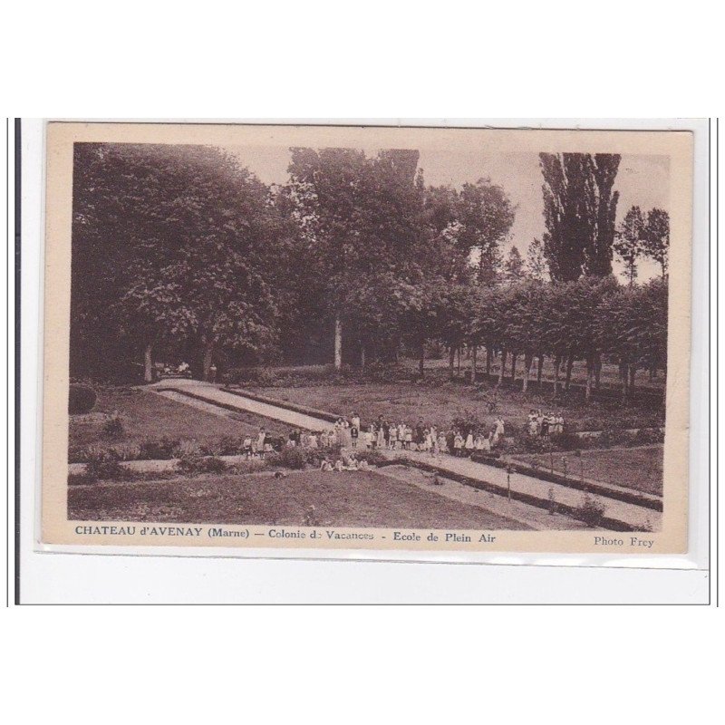 CHATEAU-D'AVENAY : colonie de vacances, ecole de plein air - tres bon etat
