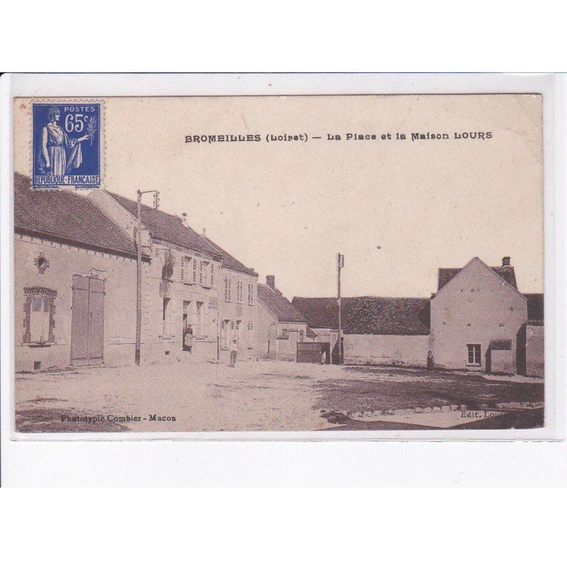 BROMEILLES: la place et la maison lours - très bon état