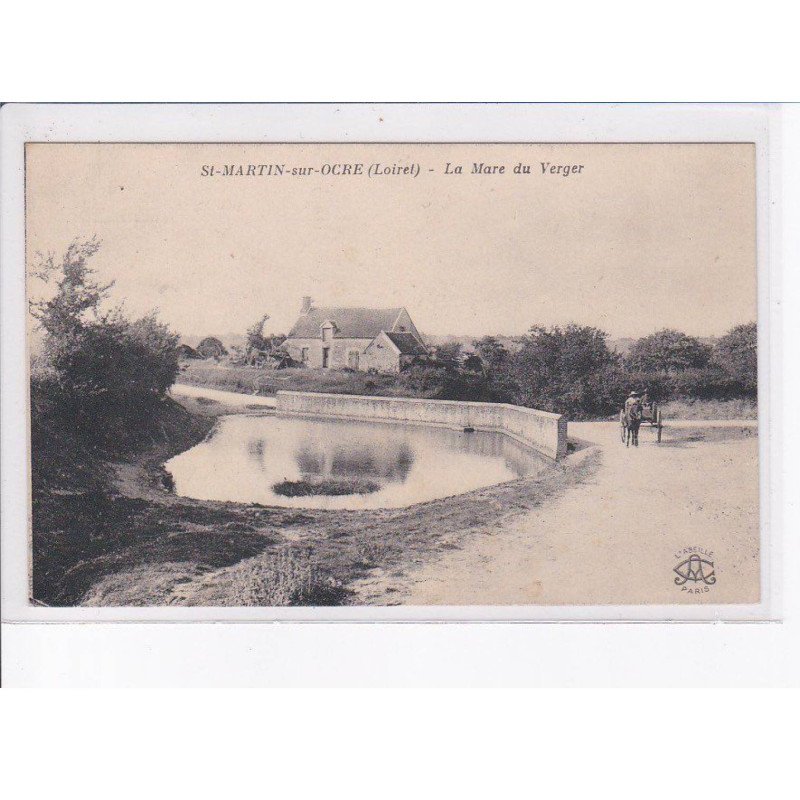 SAINT-MARTIN-sur-OCRE: la mare du verger - très bon état
