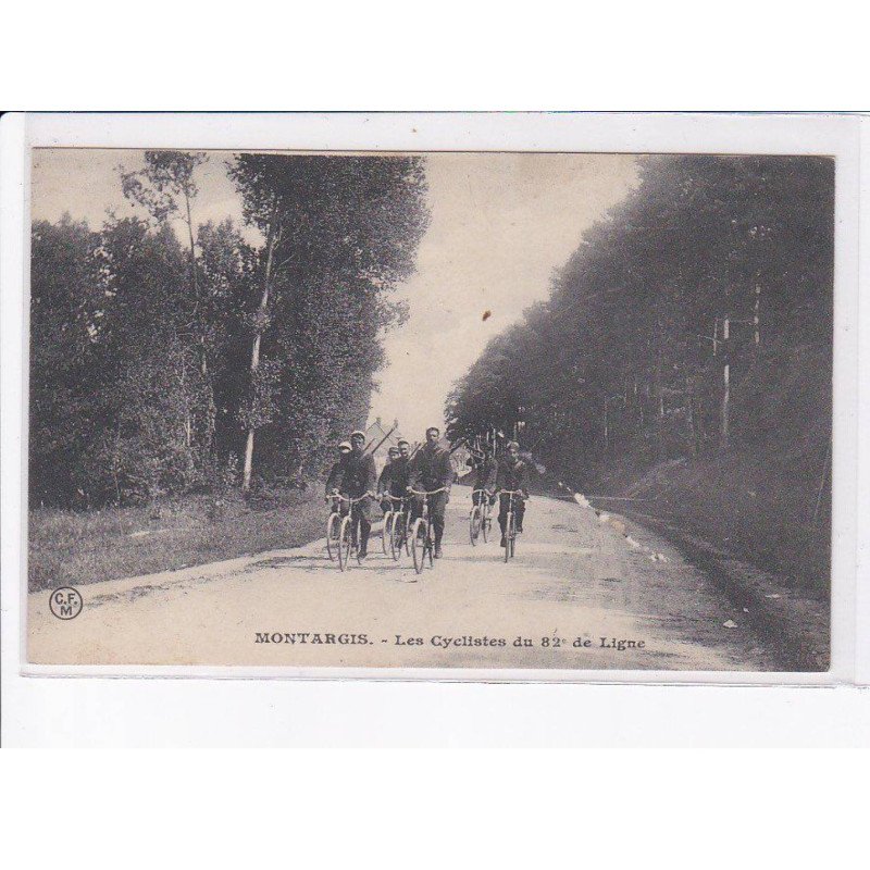 MONTARGIS: les cyclistes du 82e de ligne - très bon état