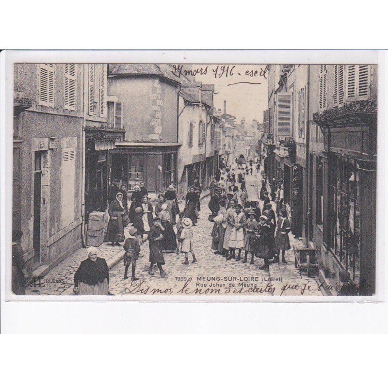 MEUNG-sur-LOIRE: rue jehan de meung - très bon état