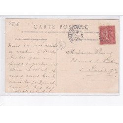 MALESHERBES: la gare, vue intérieure, chemin de fer, train