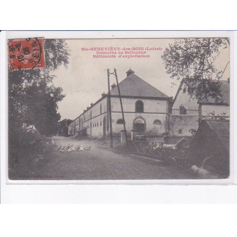SAINTE-GENEVIEVE-des-BOIS: domaine de bellecour, bâtiments d'exploitation - très bon état